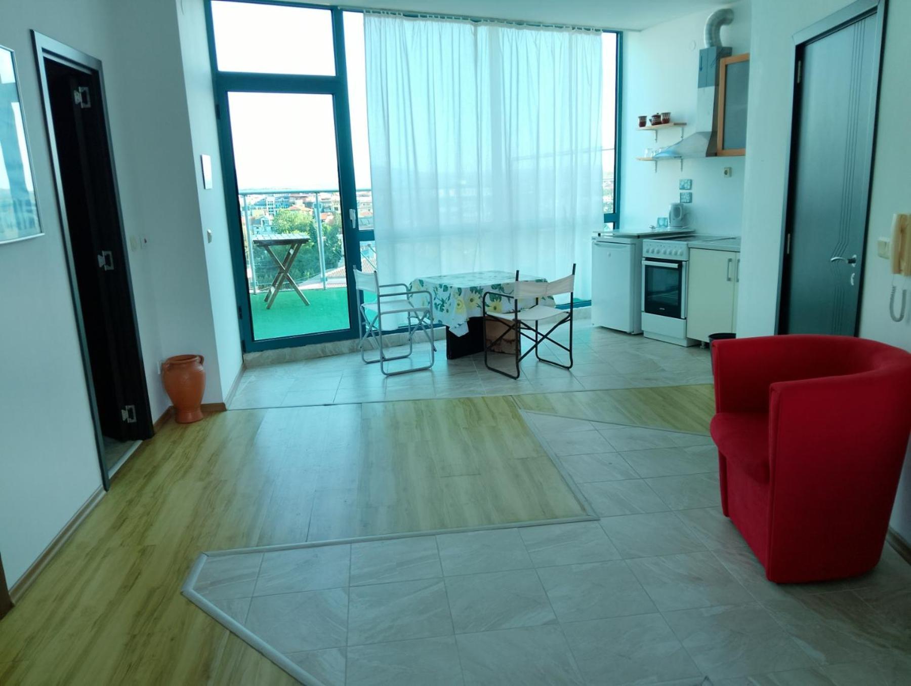 802, Spacy Apm With Sea View. Primorsko Exterior photo
